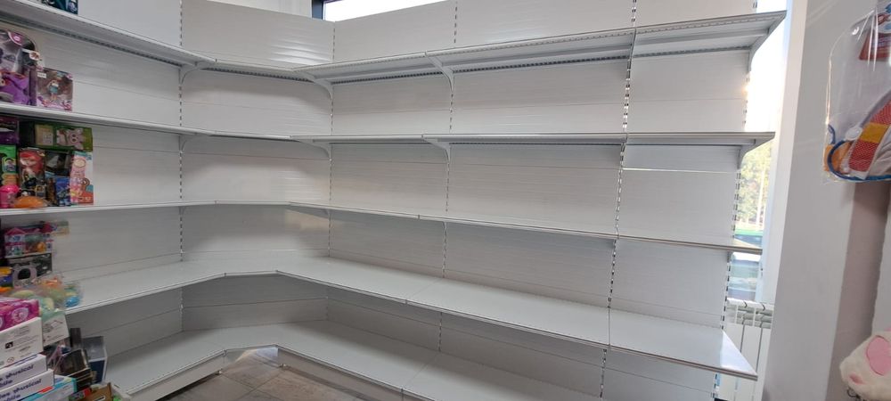 Продам стеллажи металлические б/у.