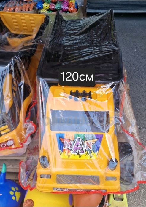 Голям Детски камион Самосвал Mega Mark Truck, 90 см