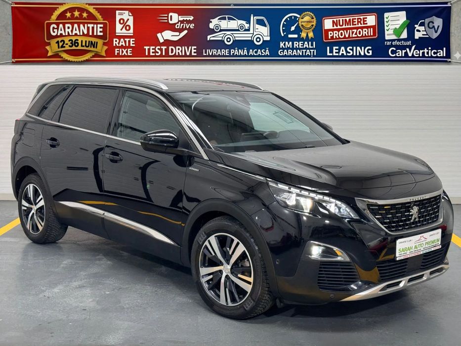 Peugeot 5008 1.6i/165cp/GTLINE/7locuri/Automat/Camere360/Keyless/Garantie12luniRate