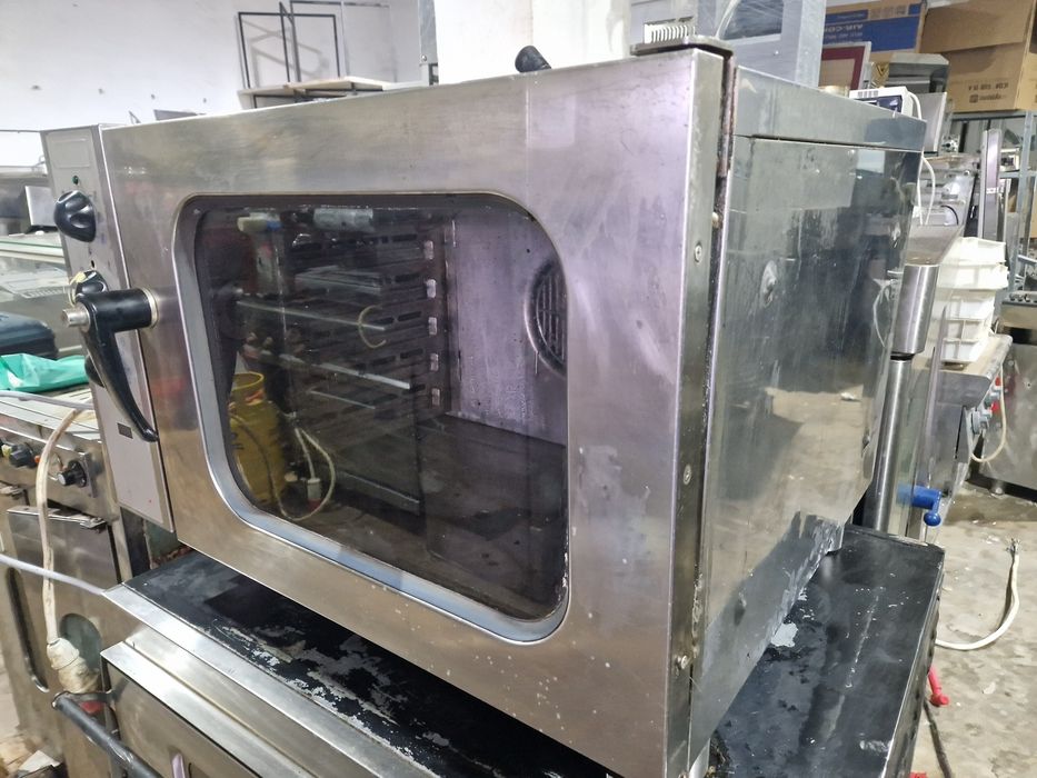 Cuptor convectie gastro, hota inox fast food