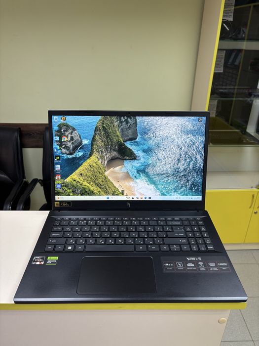 Ноутбук игровой Acer Nitro V15 рассрочка KASPI