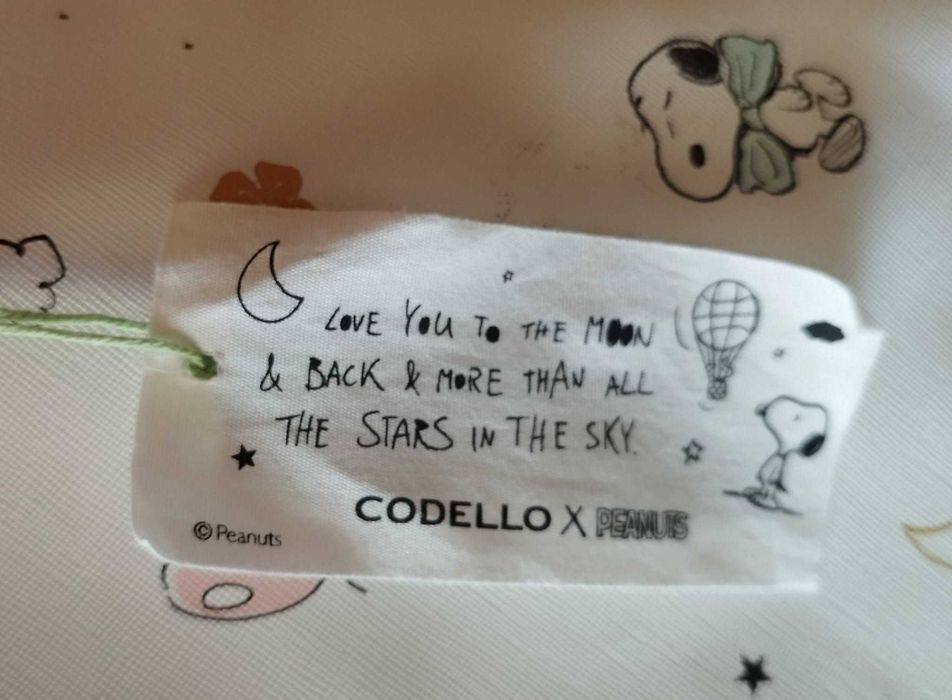 Codello  x Peanuts  shopper нова чанта