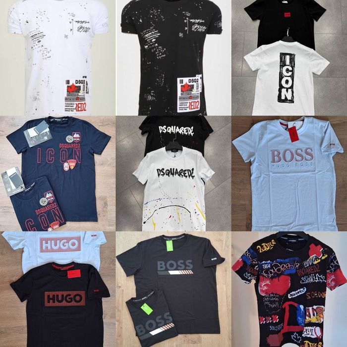 Тениски мъжки памучни луксозни