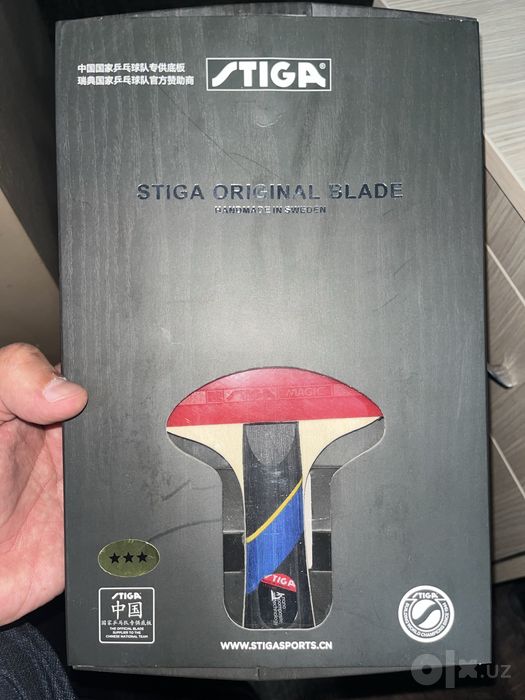 Продается ракетка STIGA  для настольного тенниса!