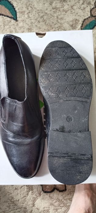 Туфли кожаные 39 размер