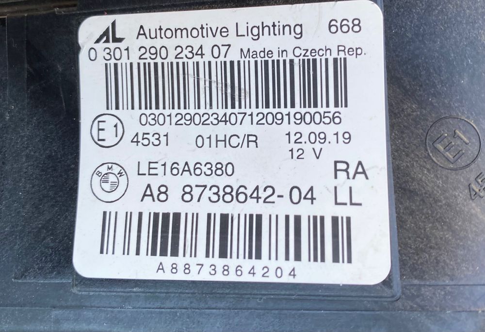 Фарове far BMW LED фар Бмв Ф45 Ф46 фейс за Bmw 2 F45 F46 LCI
