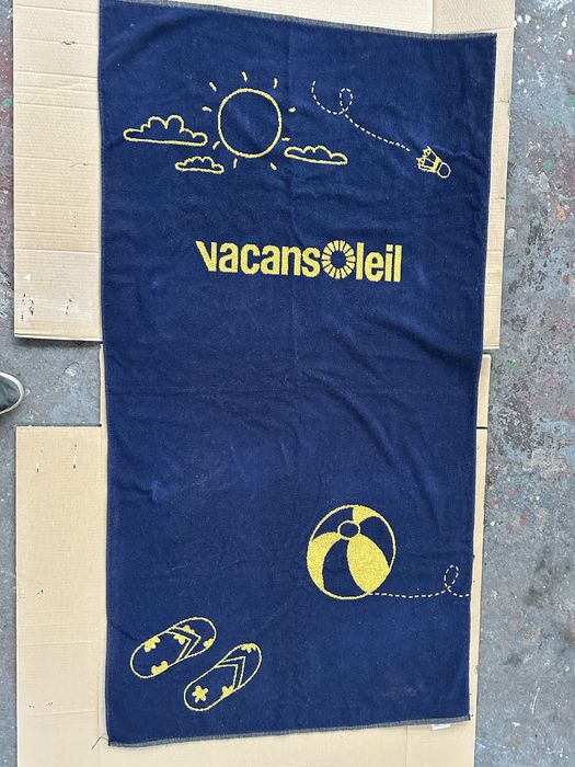 Плажна хавлиена, дебела и голяма велурена луксозна кърпа - 100% памук