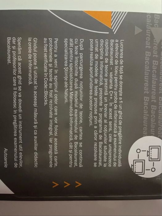 Carte pregatire bac informatica Paralela 45