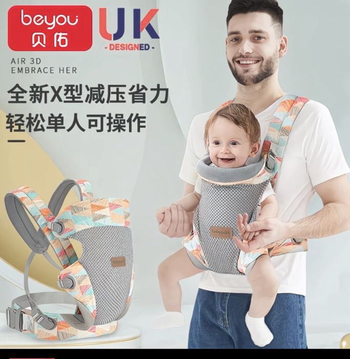 Эргорюкзак 	•	Эргономичный рюкзак-переноска