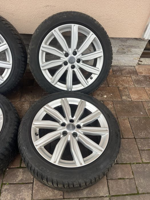 Jante 5x112 originale Audi a6 a7 Pirelli 245 45 19