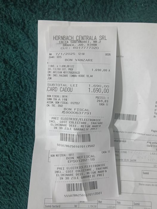 Filtru extern acvariu Eheim 2080