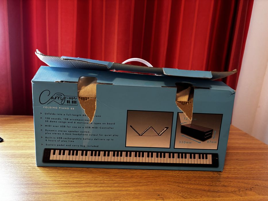 Pian digital pliabil Carry-on Folding Piano