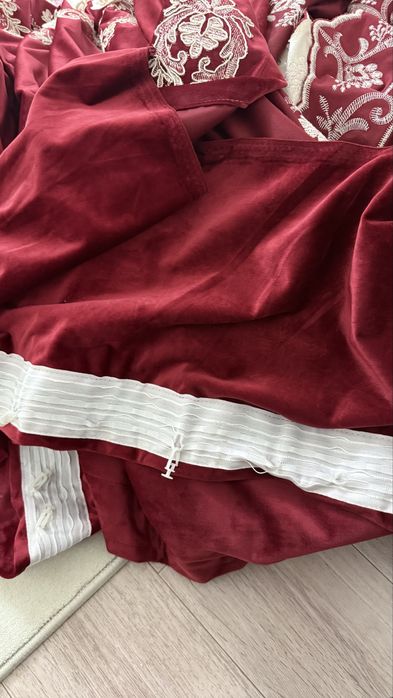 Шторы с 3Д цветочками