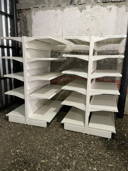 Стеллажи двусторонние б/у