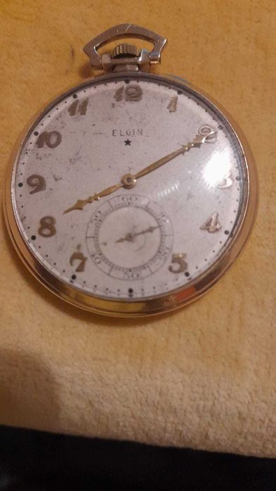 Ceas Elgin , 10k Gold filled, 17 Jewels, model rar,perfect functional
