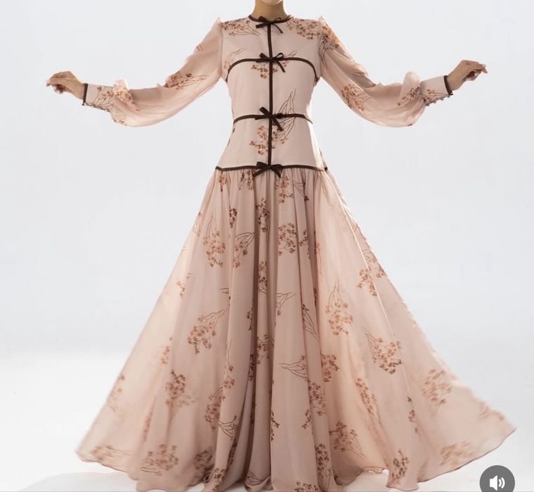 Платье шифоновый