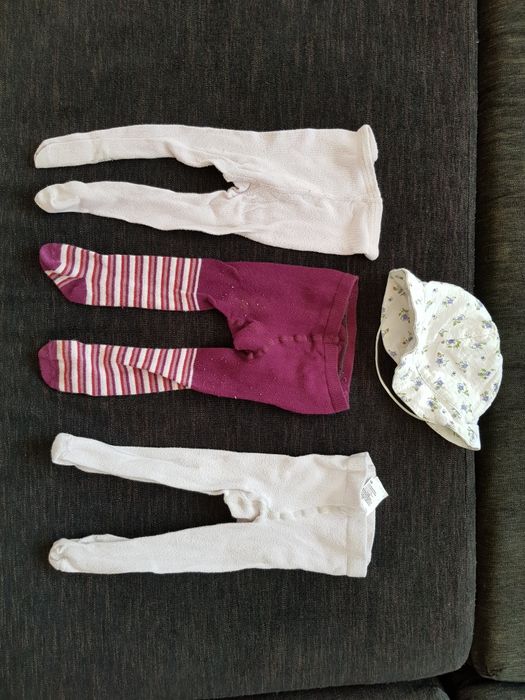 Лот 24 маркови дрешки за момиче 3-6 месеца, ръст 62-68 см