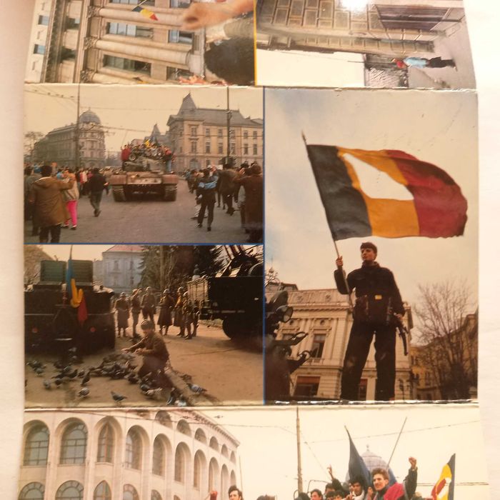 Romania Libera, album cu carti postale - imagini din decembrie 1989