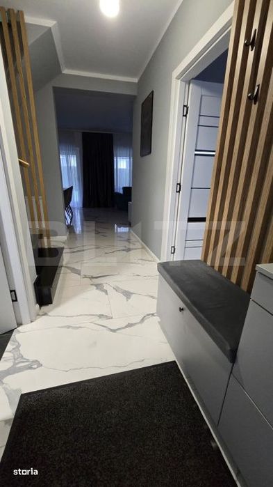 Casa complet mobilata moderna , 135,95 mp utili totali, zona LIsaura