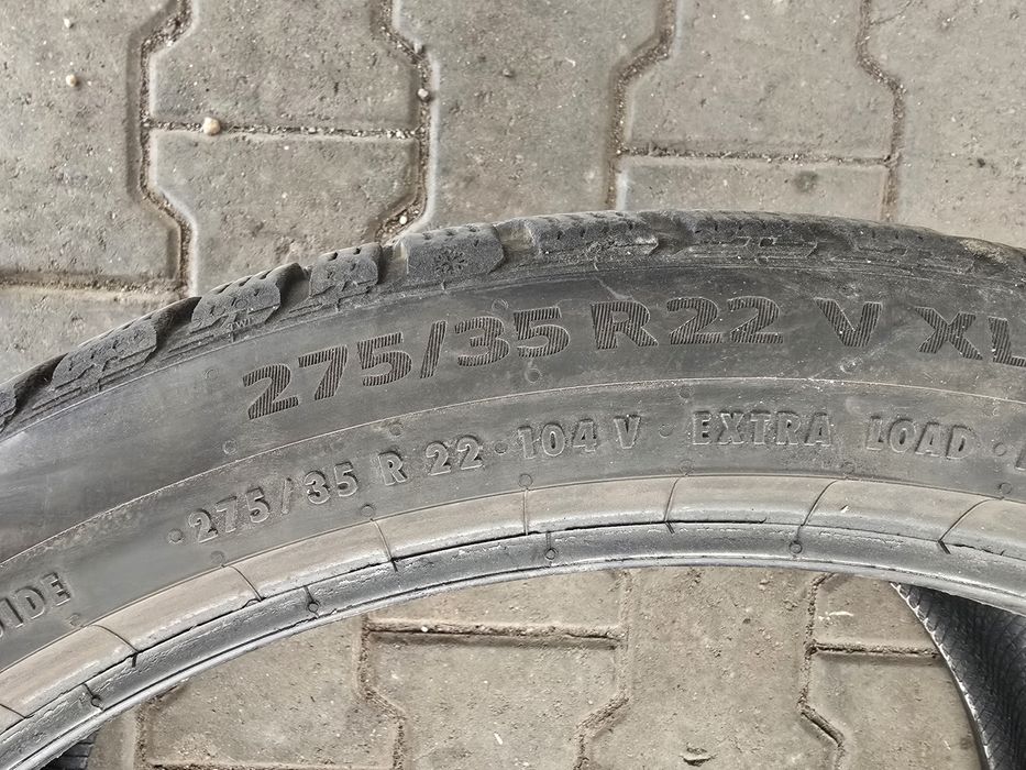 Vând Anvelope iarna 315/30/R22 2buc 276/35/R22 1buc5