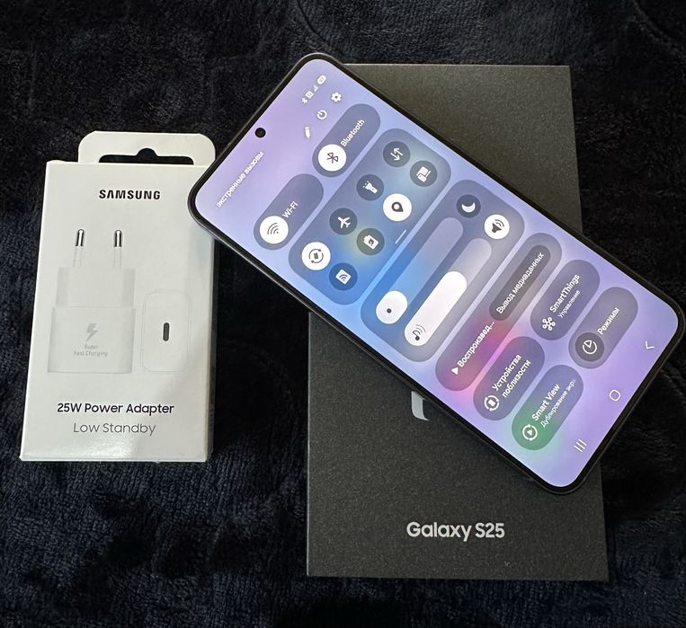 Samsung Galaxy S25 Blue Black 12/128Gb