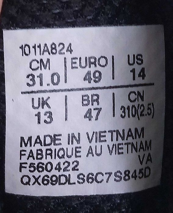 Asics Gel-Venture 8 Обувки Маратонки Ходене Бягане 48-49 US14 ОТЛИЧНИ