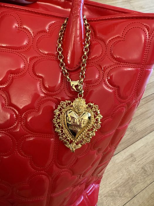 geanta rosie moschino originala cu sac de praf