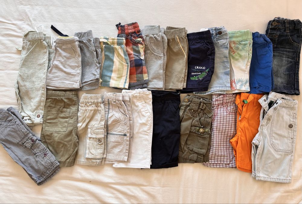 Лот летни дрешки рр 92-98 обувки 25 и 26