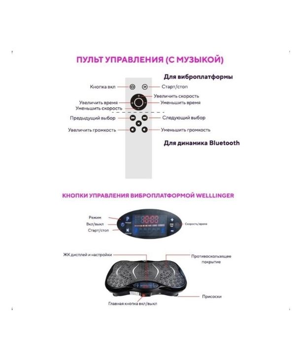 Виброплатформа для похудения (массажер)
