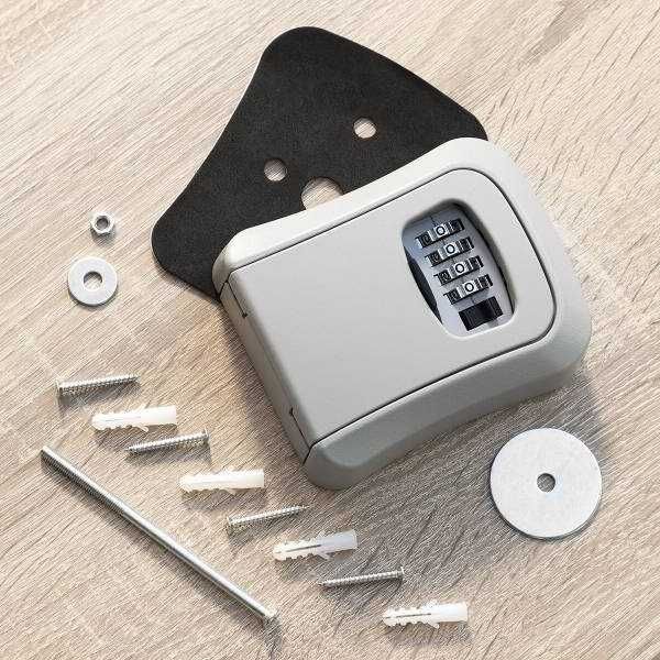 Seif pentru chei cu cod numeric din 4 cifre, rezistent la apa - NOU