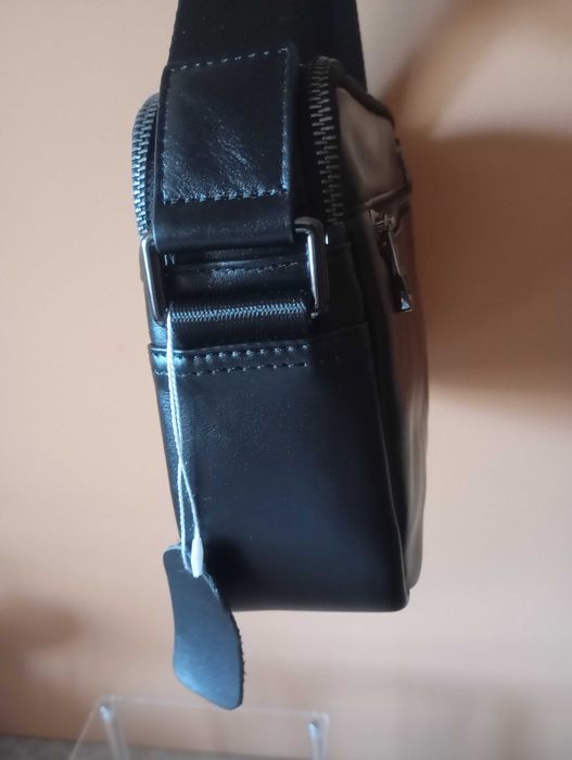 Мъжка чанта. Естествена кожа.