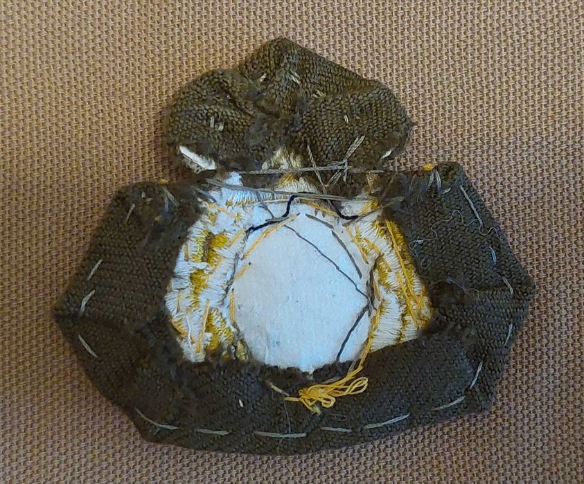 Emblema regalista ww2 pentru sapca, cascheta,  chipiu subofiter