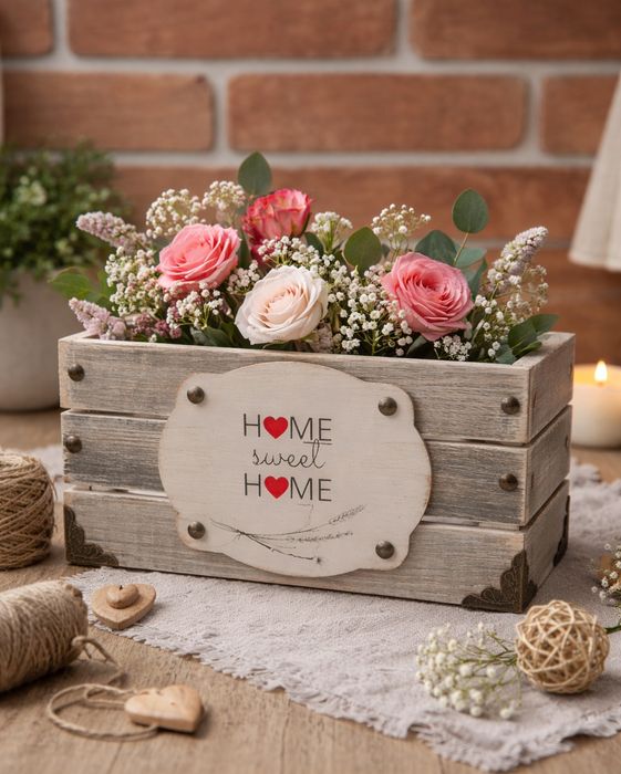 Ящики деревянные в ретро стиле  ручной работы