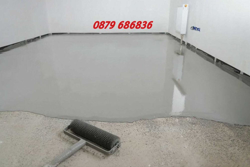 Самонивелиращ под. Саморазливна замазка. Епоксиден и полиуретанов под