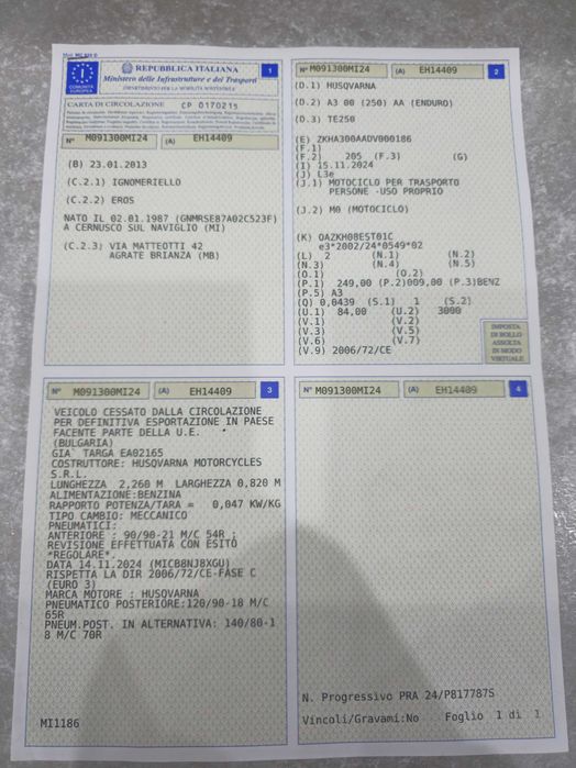 Хускварна ТЕ 250 2013г