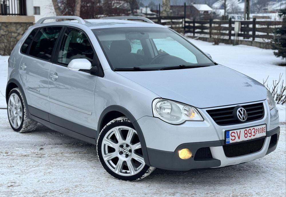 VW POLO CROSS - 1.4i - 75CP - 2007 - IMPECABIL