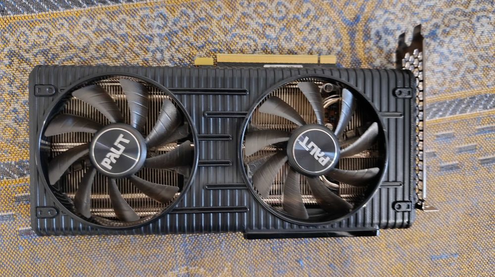 Видеокарта rtx 3050 8gb dual