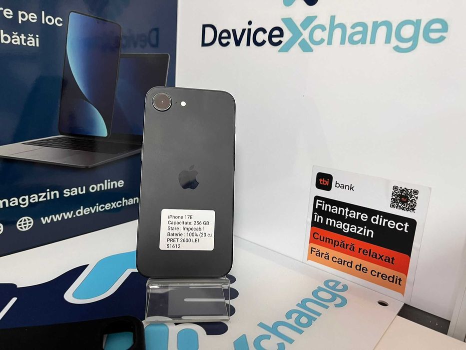 iPhone 17E 256 GB 100% 20 Cicluri Incarcare * Garantie *Buy Back * deviceXchange