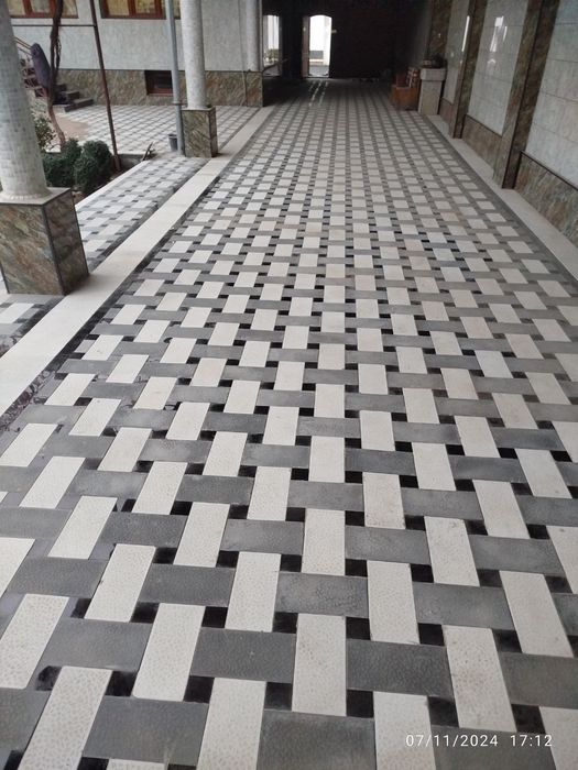 Брусчатка териш хизмати ( Сифатли ва гўзал натижа)