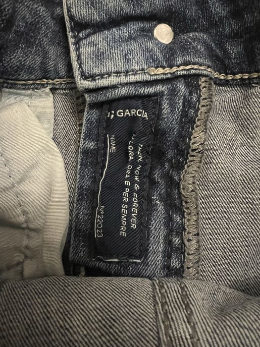 Jeans Garcia albastru marime 29 + lungime 32
