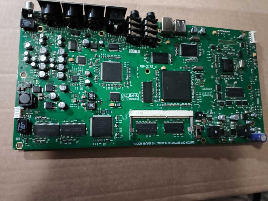 Placa de baza korg pa 3x