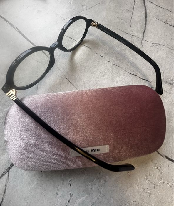 MIU MIU MU01XV 1AB1O1 рамка за диоптрични очила черна НОВА