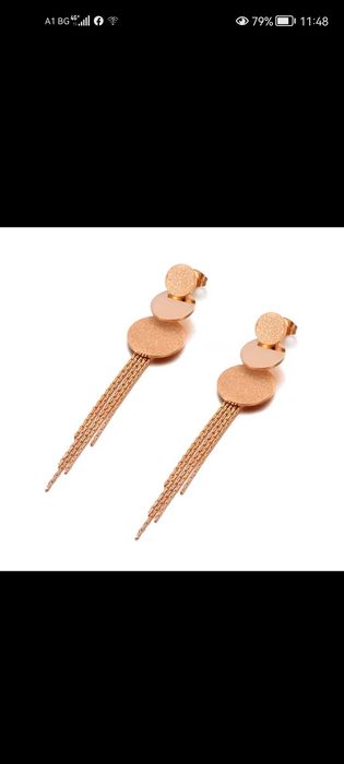 Обеци от медицинска стомана