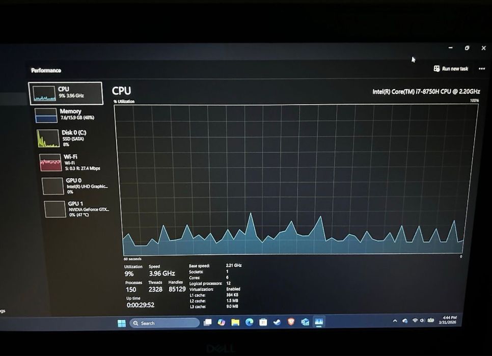 Laptop gaming DELL
