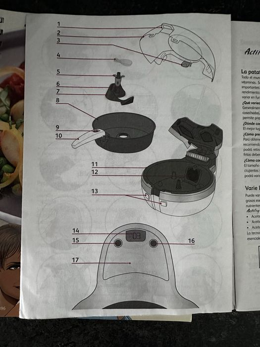 Tefal Acrifry one spoon oil