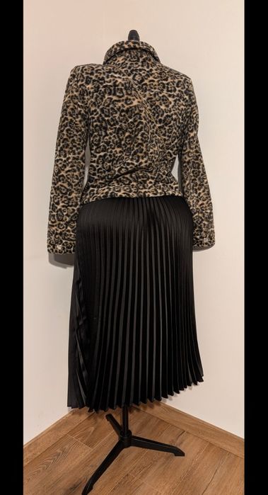 Jachetă animal print – statement, elegantă,Mărimea S-M