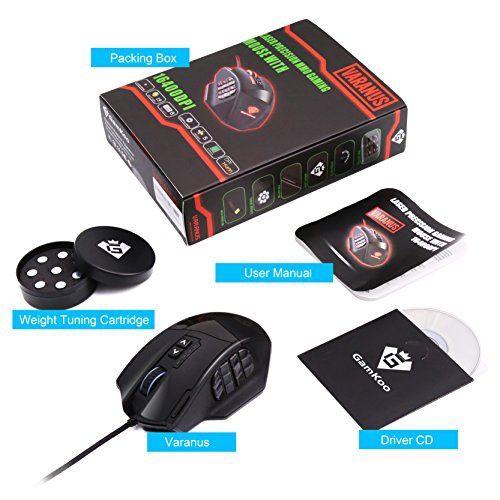 Игровая мышь Gamkoo Varanus 16400 DPI