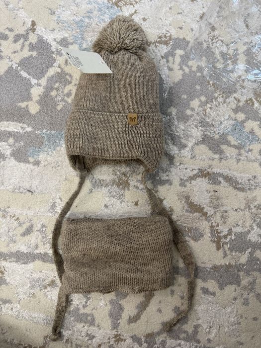 Зимняя детская шапка