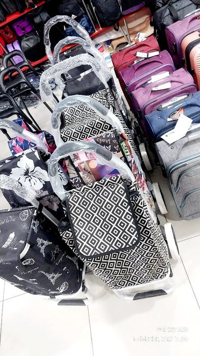 хозяйственные тележки для продуктов