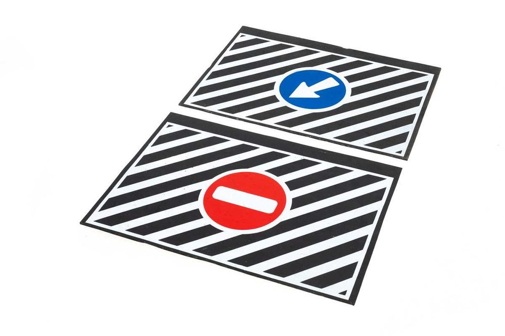 Универсални калобрани със стрелки за влекач, камиони, ремарке 50x35 см